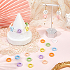 32Pcs 8 Colors Baking Paint Alloy Bead Frame FIND-SP0004-50C-3