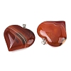 Natural Banded Agate Pendants GG-K002-04W-2