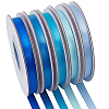 5 Rolls Single Face Polyester Satin Ribbon SRIB-CY0001-38A-1