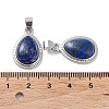 Natural Lapis Lazuli Pendants G-M405-05P-03-2