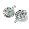 Natural Amazonite Pendants GG-CBA0251-10J-P-2