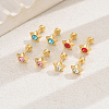 4 Pairs Elegant Set of Four Pairs of Fashionable and Versatile Earrings BI7244-2-1