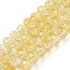 Transparent Glass Beads Strands GLAA-T023-6mm-A17-1