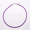 Silk Cord Necklaces Making NFS005-09-2