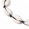 3Pcs 3 Color Natural Cowrie Shell Beaded Necklaces for Women NJEW-JN04589-4