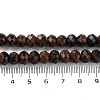 Natural Mahogany Obsidian Beads Strands G-K380-A15-01-5