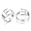 Alloy Cuff Finger Rings RJEW-S038-195E-P-NR-1