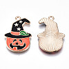 Alloy Enamel Pendants ENAM-Q442-008-RS-3