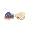 Alloy Enamel Charms ENAM-T016-12H-RS-3