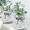 Floral Printed Paper Gift Tote Bags ABAG-WH0044-82A-6