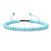 Adjustable Women's Turquoise Beaded Bracelet CN3407-51-1