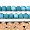 Frosted Opaque Glass Beads Strands LS-GLAA-T032-P6mm-MBB13A-4