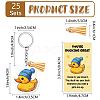 DIY Keychain Making Kits KEYC-CN0001-12B-10-2