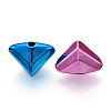 UV Plating Opaque Acrylic Beads X-PACR-T017-05-2