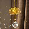 Brass Hollow Lotus Leaf Hanging Ornaments PW-WG95CBC-02-1