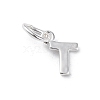 925 Sterling Silver Letter Charms LS-STER-C012-01S-T-1