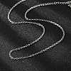 Tarnish Resistant 304 Stainless Steel Necklaces X-NJEW-E080-13P-01-3