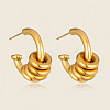 304 Stainless Steel Stud Earrings for Women JZ7724-1-1