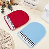 2Pcs 2 Styles Velvet & Microfiber Piano Wiping Gloves AJEW-CN0006-28-4