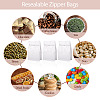 10Pcs BOPP and Aluminized PET and PE Resealable Coffee Zipper Bags with Valve ABAG-TA0001-93A-8