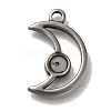 304 Stainless Steel Pendant Rhinestone Settings STAS-H223-01AS-03-1