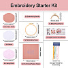 DIY Embroidery Starter Kit DIY-TAC0030-02-2