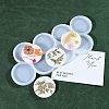 Flat Round DIY Silicone Molds X1-DIY-A053-17B-1