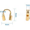 1Box Brass Wire Guardians KK-PH0007-03M-2