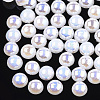 ABS Plastic Imitation Pearl Cabochons OACR-S025-5mm-08-1