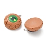 Spooky Halloween Opaque Resin Pendants RE-CBA4C51-01P-2