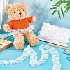 10M Polka Dot Polyester Gauze Wrinkle Ribbon OCOR-PH0007-99A-4