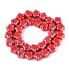 Handmade Porcelain Bead Strands PORC-N011-04G-2