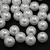 Imitated Pearl Acrylic Beads PACR-24D-1-1