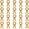 Award Ribbon Shape Iron Badge Pins JEWB-WH20002-04B-1