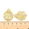 Brass Micro Pave Cubic Zirconia Pendants KK-C036-02G-3