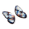 Epoxy Resin Butterfly Wings Cabochons CRES-N035-02D-2