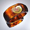 Ocean 304 Stainless Steel Resin Bangles WGF2787-03-1