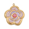 Natural Rose Quartz Pendants GG-CBA9716-02G-B-1