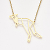 201 Stainless Steel Pendant Necklaces NJEW-T009-JN031-2-40-1