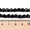 Natural Black Agate(Dyed & Heated) Beads Strands G-T138-221A-5