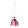 Halloween Witch Broom Ornament PW-WG20721-14-1