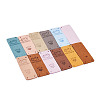 Biyun 60Pcs 10 Colors Microfiber Leather Labels DIY-BY0001-14-9