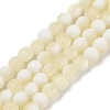 Frosted Crackle Glass Beads X1-GLAA-U001-6mm-M11-1