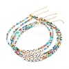 Beaded Necklaces NJEW-JN03536-1