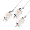 Natural Quartz Crystal Dowsing Pendulum Big Pendants G-A207-02P-08-2