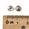 Glass Rhinestone Cabochons GLAA-A018-6mm-001GY-3