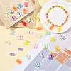 180G 3 Styles Opaque Acrylic Pendants MACR-SC0002-45-5