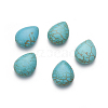 Synthetic Turquoise Cabochons G-I214-D16-12x16mm-2
