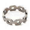 Non-Tarnish 201 Stainless Steel Finger Rings RJEW-G278-09P-2