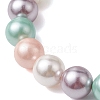 2Pcs Mother's Day 8mm Round Polished Shell Pearl Jewelry BJEW-JB10878-4